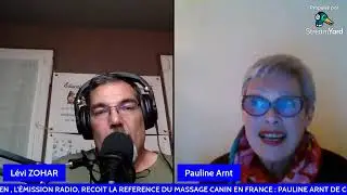 Parlons chien, l'&eacute;mission radio re&ccedil;oit Pauline ARNT sp&eacute;cialiste du massage canin
