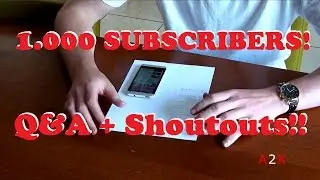 Q&A + SHOUTOUTS!! 1.000 SUBSCRIBERS! THANK YOU!