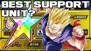 BEST OVERALL SUPPORT UNIT? 100% PHY SSJ2 GOHAN SHOWCASE Dragon Ball Z Dokkan Battle