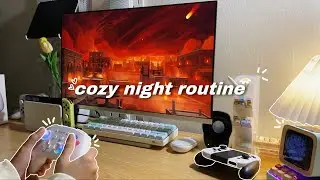 cozy night routine ✨ | aesthetic and pleasing 🍂