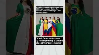 2025's Top 5 Countries with the Most Beautiful Women (Official Data Revealed)