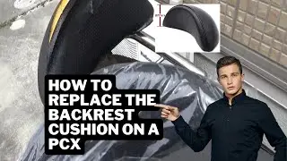 DIY Honda PCX Backrest Upgrade: Step-by-Step Installation #pcxhonda #howto #backrest