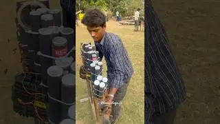 Back stage fireworks setup #wedding #fireshow #pyro #indianwedding #fireworkshow #weddingfirework