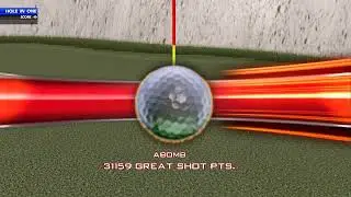 Golden Tee Great Shot on Baja Ria!