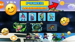 How to get all challenge/character| infinite coins|Power warriors tips/ tricks