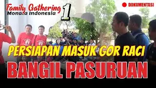 PERSIAPAN MASUK GOR RACI MONATA MANIA INDONESIA DOKUMENTASI FGMMI Season 1 Monata Mania Indonesia
