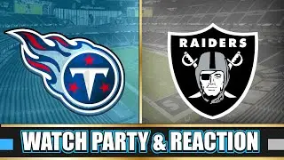 Tennessee Titans vs Las Vegas Raiders Live Streaming Watch Party | NFL Football 2025  🏈