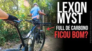 FIZ A TROCA DOS ROLAMENTOS QUADRO LEXON MYST FULL DE CARBONO DO AMIGO @dhibike