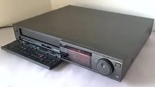 1989 Panasonic NV-F70A VCR VHS Tape Rewind