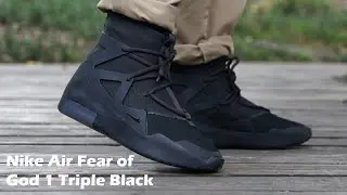 On Feet Quick Review of Fear of God (FOG) 1 Triple Black