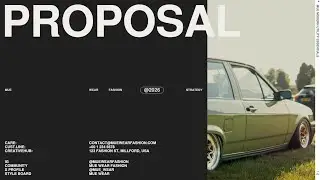 How to Create a Professional Brand Proposal | MUE Template by Minily