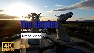 Flying Over The Kelpies in Scotland – Stunning Drone Views You’ll Love!