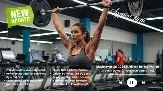 Music gym girl 2026 💪 giving full motivation through powerful workout soundtrack