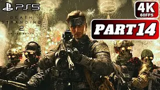 Death Stranding 2 Part 14 &ndash; Mysterious Man Boss Fight & Strange Woman Found | PS5 4K No Commentary