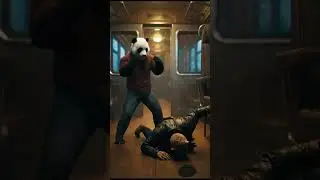 Night Train Sparks Fly  #panda #pandastory #shortsfeed #shorts