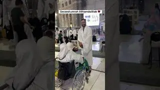 Thank u almighty Allah for giving strength for second umrah ❤️