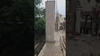 Column Shuttering and Casting Work Site Visit Walk Through. #building #civilengineering #civilgiriji