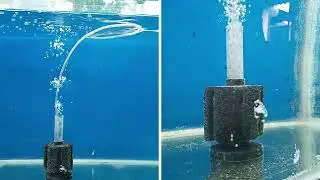 மீன் தொட்டி இனி அழுக்கே ஆகாது   Sponge filter hack