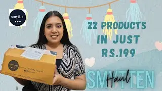 22 Products in just रु199 😲 | SMYTTEN HAUL | How to use Smytten App #smytten #smyttenproducts