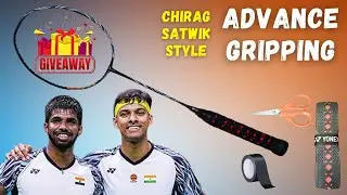 How to apply a badminton grip for professional players