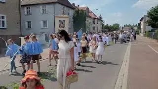 Racibórz. Procesja Bożego Ciała w parafii NSPJ