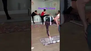 Поза стоя &laquo;Голова к колену&raquo; от Hot Yoga. Становимся сильнее.