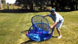 Baseball Pitching/Hitting Screen Fold Down