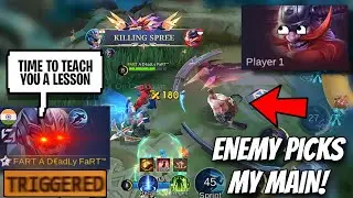 Enemy Picked my Main Franco, I destroyed him with Johnson! 😎 Mobile Legends
