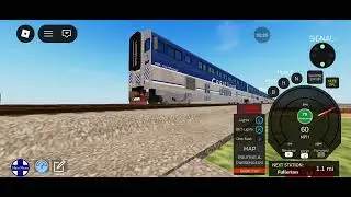 (Roblox) Amtrak Surfliner F59PHI [0450] Arrives and Departs at Fullerton