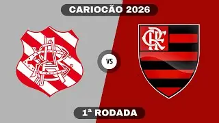 BANGU x FLAMENGO | Carioc&atilde;o 2026 | 1&ordf; Rodada | Simula&ccedil;&atilde;o PES 21
