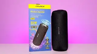 Колонка AWEI Y669 обзор и тест на влагозащиту IPX7