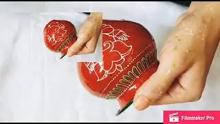 How to paint or design multi colour Copper Kalash.