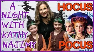 Hocus Pocus! We Met Kathy Najimi (Mary Sanderson)! The Girls Won A Costume Contest!