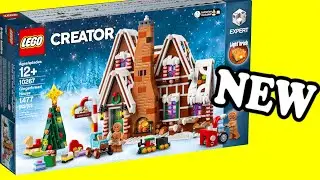 NEW LEGO Gingerbread House 10267 Winter Village Set Pictures Revealed