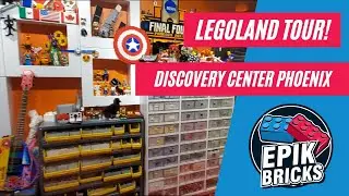 LEGOLAND Discovery center tour! Met LEGO Master Builder Alec!