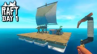 A NEW OCEAN ADVENTURE | Raft: Chapter 2 - Day 1 |  (Raft 2020 New Update Gameplay)