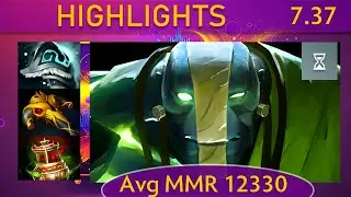 ✨ 7.37 mellojul Earth Spirit |KDA - 23 KP - 90%| New patch Mid Highlights - Dota 2 Top MMR