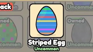 Guide How To Get STRIPED EGG On Roblox Find The Easter Eggs! By Jack Lab