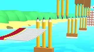 Flying Cut Game! Satisfying and Relaxing ASMR Slicing Video
