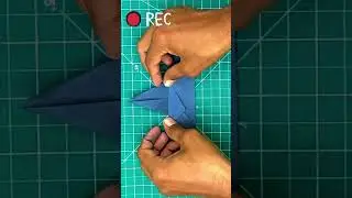 paper crow ✨ #paperart #diy #viral #shorts
