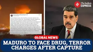 US Says Maduro Indicted on Narco-Terrorism Charges After Venezuela Strikes