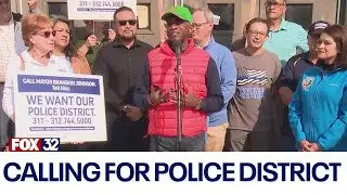 Group calling for additional Chicago police district on Southwest Side