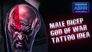 ASMR: Male Bicep God of War Tattoo Idea 4K Whispering My Way Through This