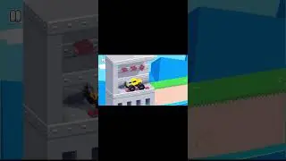 Drive Mad Level 60 Game Circuit Crazy Car Challenge 🚗🔥 #shorts #games #cargames #tricks