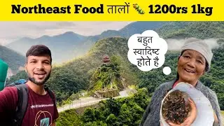 तालो 🐛 1200rs 1kg || Northeast Food || Exploring Arunachal Pradesh || Northeast 🇮🇳