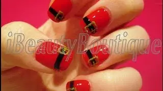 Santas Belt - Nail Art | iBeautyBoutique