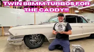 I INSTALL 2,500HP WORTH OF TURBOS IN MY '61 CADILLAC COUPE DEVILLE!