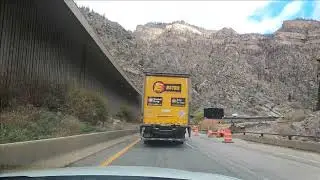 Dashcam Ride-Along - Fruita, CO to Thornton, CO in under 50 minutes! 5x speed (2.7K Video)