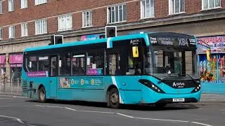 3136 YX17 NYH Enviro 200 MMC Arriva 37 Kitchener Road to Rockery Close 