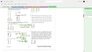 ACT 2021 MATH Review from a 36er